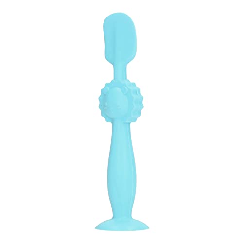 Baby Butt Cream, Applicator Soft Silicone Skin Friendly Suction Base Diaper Cream Spatula (Blue)