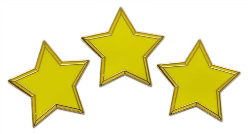 Image of Novel Merk Star Lapel Pin, Hat Pin & Tie Tack Set - with Clutch Back