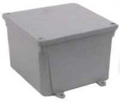 Carlon Lamson & Sessons E987RR 6 X 6 X 4 Rigid Non-Metallic Conduit Junction Box