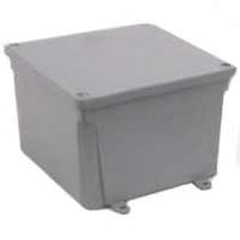 Carlon Lamson & Sessons E987RR 6 X 6 X 4 Rigid Non-Metallic Conduit Junction Box