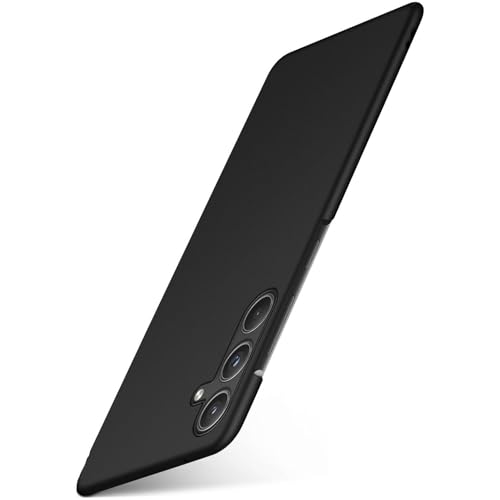 moex Alpha Case para Samsung Galaxy A55 5G, funda minimalista resistente a los golpes y ligera, carcasa ultrafina ultra Air de plástico – negro mate