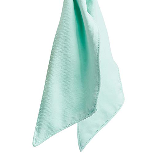 Image of adidas Alphaskin Tie Headband, Clear Mint /White, One Size