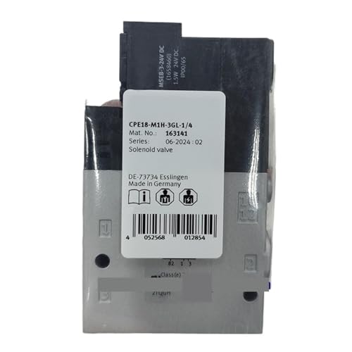 CPE18-M1H-3GLS-1/4 électrovanne robuste haute performance industrielle
