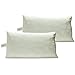 Comfy Line - Coppia di Cuscini da Letto Matrimoniale in Fiocco di Memory Foam, Guanciale Ortopedico, Alto 12 cm 40x70, per Dormire e Cervicale, Fodera Cotone