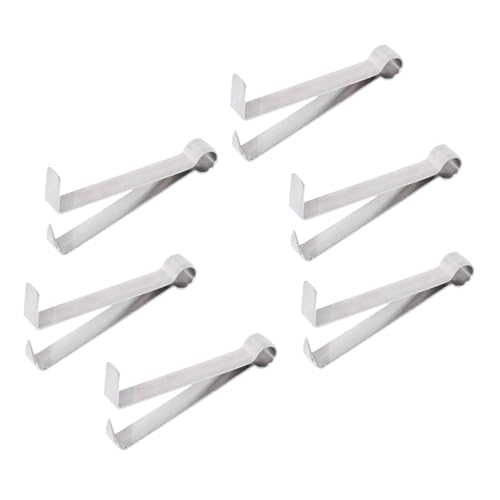 Ciieeo 6piezas Pelador Manual Inoxidable con Protección para Dedos Herramienta De Cocina para Pelar Frijoles y Nueces