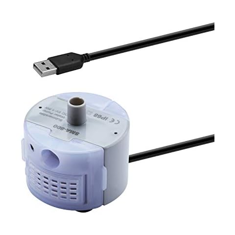 Lawfery Replacement Pump for Stainless Steel Cat Water Fountain Cover