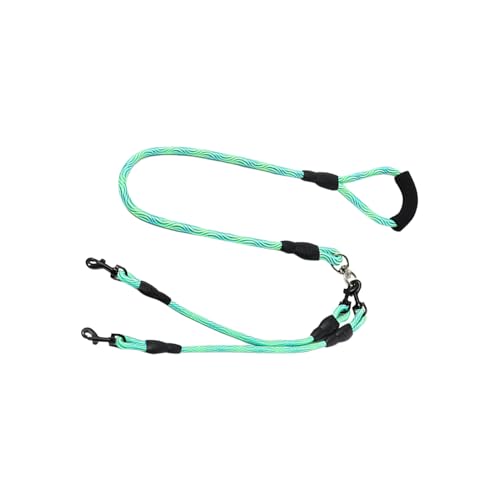 Correa Doble para Perro, Correa para Caminar con Dos Animales, Mango ergonómico, Herramienta de Seguridad antitorsión para Razas pequeñas, Medianas y Grandes, Animales de Mascotas, Entrenamiento para