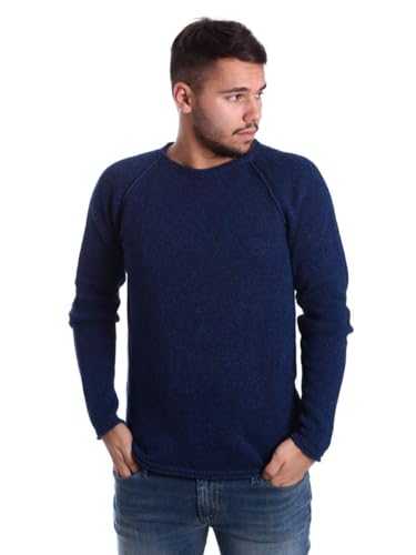 Pulls bleu gas 561872 en maille de coton confortable pour homme chic