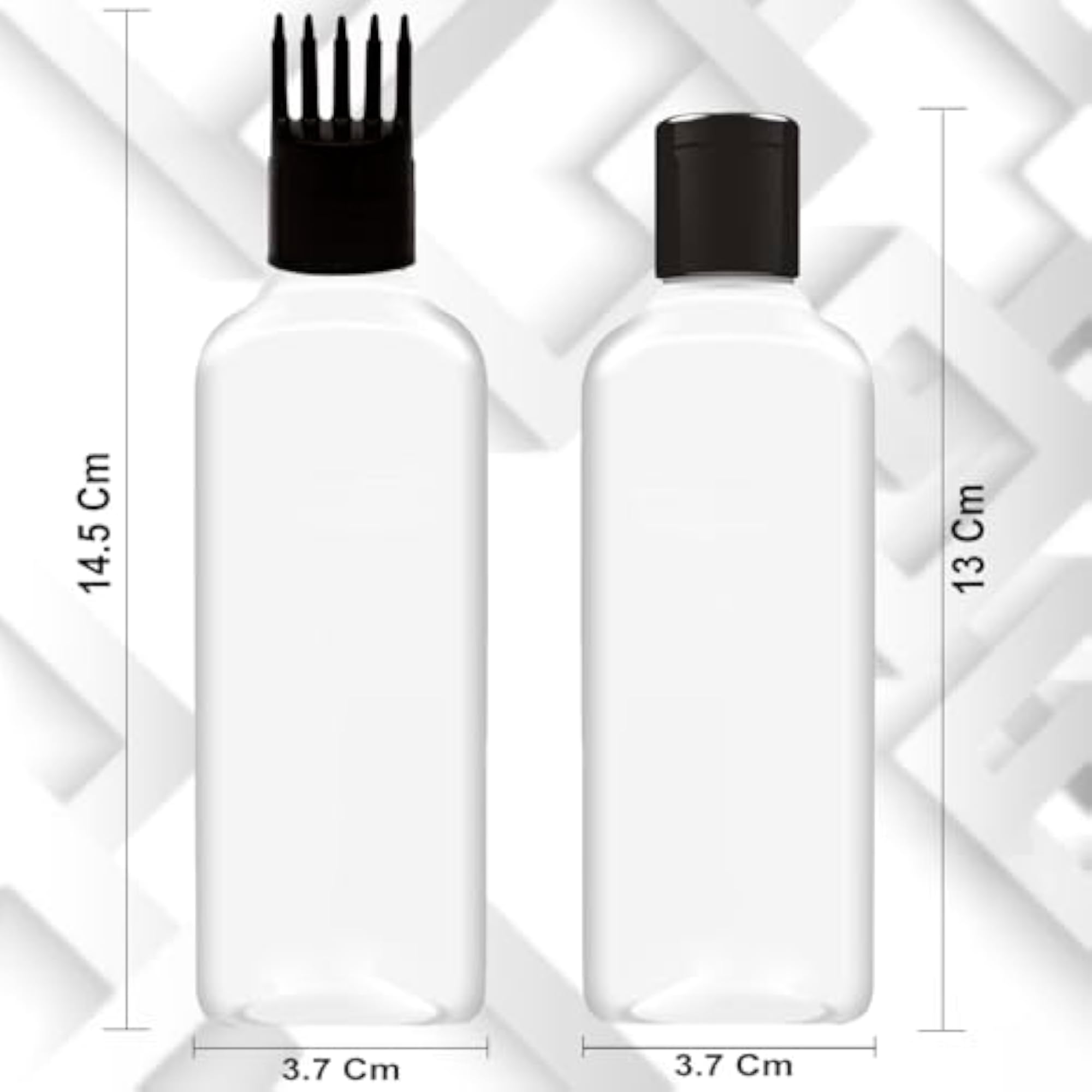 Hair Root Applicator Bottle with Comb Cap, 120 ml