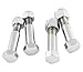 Colony Chrome-Plated Footpeg Mounting Shoulder Bolt and Nut Kit 8850-4