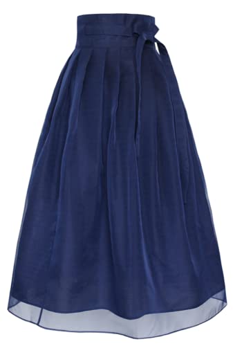 Jupe portefeuille Hanbok moderne mousseline de soie pour femme élégante