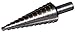 Cle-Line 1874 Multi Stepped Drill, High Speed Steel, Bright Finish, Reduced Shank, 118? Split Point, 7/8" to 1-1/8" (Pack of 1)