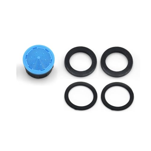 Schläfer 180212 | Luftsprudler-Inneneinsatz M22, M24 Kompatibel mit NEOPERL Perlator strahlregler m24 strahlregler m22 wassersparend 50%. Filterkartusche Luftsprudler M22/M24 + Dichtungen x 2stk