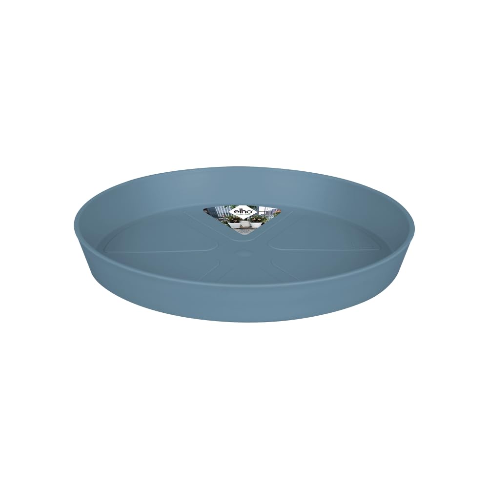 elho Loft Urban Saucer Round 34 - Saucer for Outdoor & Accessories - Ø 34.3 x H 5.0 cm - Beige/Mushroom Beige — view 10