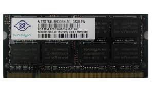 Nanya 2 GB PC2-5300 DDR2-667 Laptop Memory RAM- NT2GT64U8HC0BN-3C