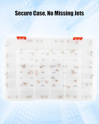 64-99 Main Jet Assortment Kit Compatible with Holley Carburetor Models 2010 2300 4010 4011 4150 4160 450064-99 Replace 36-181