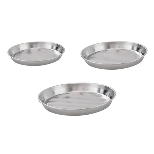 Opatiny Vassoio per barbecue per campeggio e riunioni di famiglia, piastra grill in acciaio inox con distribuzione uniforme del calore