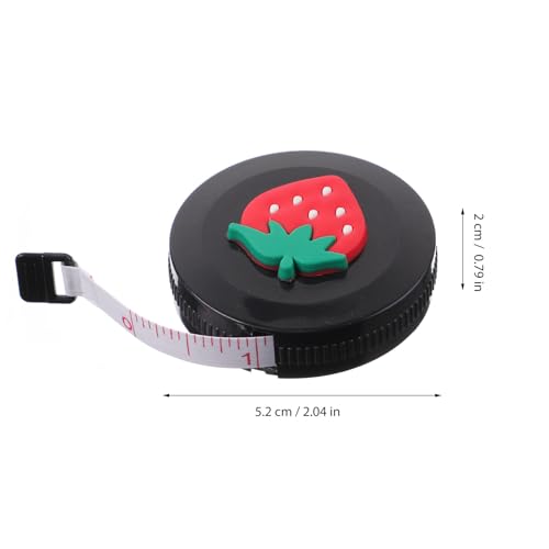 Cinta métrica retráctil automática flexible 2pcs miniatura 2