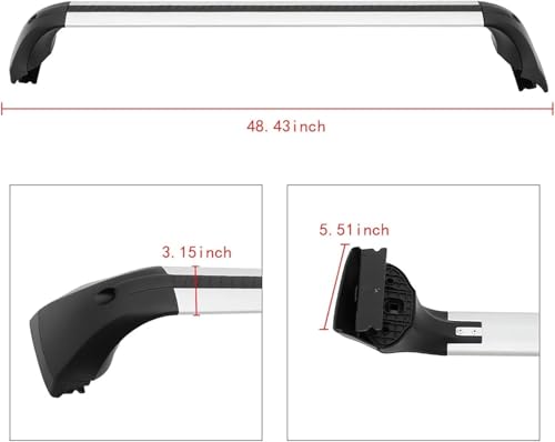 Barres de toit transversales pour Corolla Hatchback 2019-2020 - 3