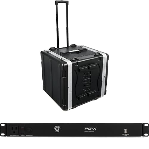 Gator GRR-10L 10U Rolling Molded Rack Case with 19