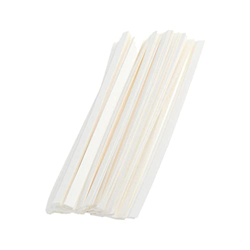 EXCEART 500 Pièces De Parfum Papier Bandelettes de Test Blanc Parfum Papier Bandelettes de Test Test Parfum Papier pour Parfums Et Huiles Essentielles
