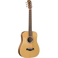 6-string Left-hed Acoustic Guitar with Spruce Top Ebony Fingerboard - Natural Walnut Back Sides Maple Neck