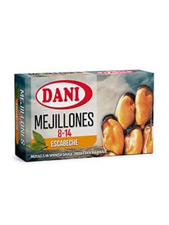 Miesmuscheln in Escabeche 8/14, 4er Pack