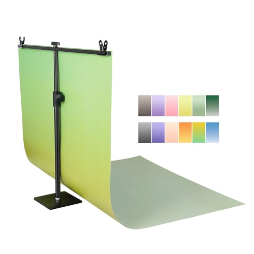 Yoocheese Photo Backdrop for Product Photography: 6pcs/12color Paper Background kit for Food Photos, Small Item Photoshoot - for Product Photographer & Content Creator (22x34inches New)