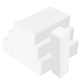 YPYMOD 10 Pcs Bloc Polissoir Ongles, 4 Faces Lavable pour Manucure, Carré éponge Lime à Ongles, pour Les Salons de Manucure, Le Diy Nail Art à La Maison
