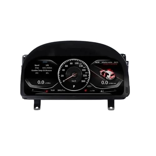 Panel de instrumentos Toyota Alphard soluciona velocímetro antiguo con pantalla LCD 4