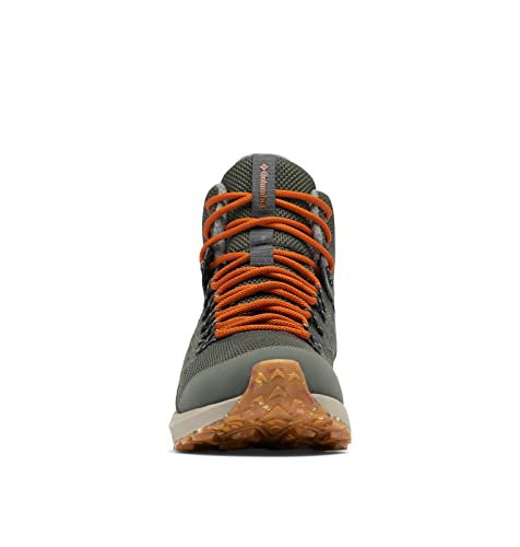 Columbia Men's Trailstorm Mid Waterproof Omni Heat, Gravel/Warm Copper, 15