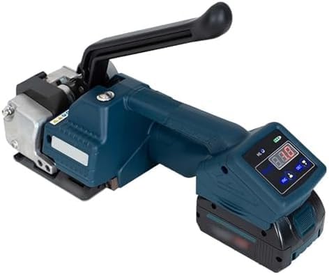 Machine de cerclage électrique portable avec batterie de 2000 mAh, lot de 400 pièces pour un emballage sécurisé PP/PET dans la logistique et l'expédition