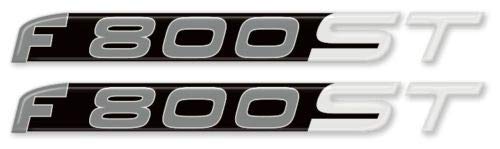 labelbike - 2 Stickers in 3D Resin Written F800ST Motorcycle Compatible with BMW F 800 Stickers F800 ST