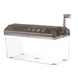 Handbetriebener Aktenvernichter,Kompakter Dokumentenvernichter Mit Handkurbel - Persönliches Gerät zur Papiervernichtung,Zum Schutz der Privatsphäre für Büro Schule Studentenwohnheim und