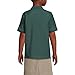 Lands' End School Uniform Kids Short Sleeve Mesh Polo Shirt XX-Large Evergreen