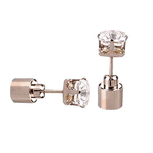 Pendientes cuadrados con luz LED para decoración de fiesta de Navidad, color morado, durabilidad y atracción