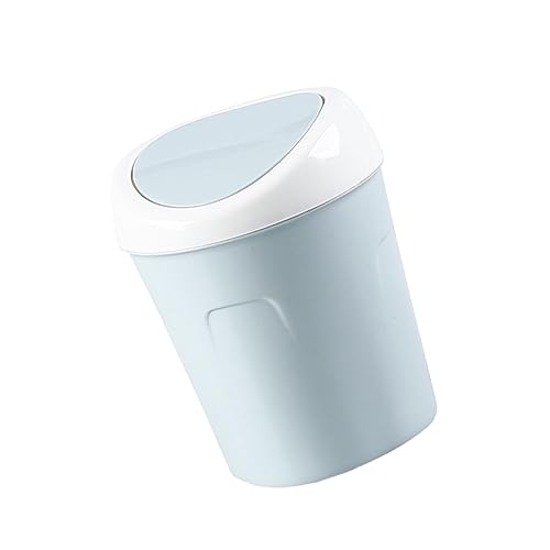 Mini caneca de basura para escritorio PRETYZOOM plástico resistente miniatura 1