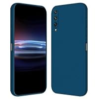 RankOne Custodia Morbida In Silicone TPU Per Redmi 9 (6.53 Pollici) - Cover Sottile Antiurto, Nero, Protezione Da Graffi E Cadute