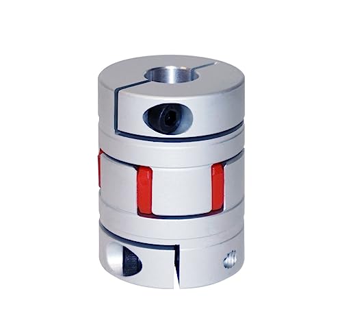 Rigid Coupling,Stainless Steel Rigid Coupling 1pcs D40L66 ?Flexible Plum Clamp Coupler CNC Shaft Coupling Motor Connecto(12x15)
