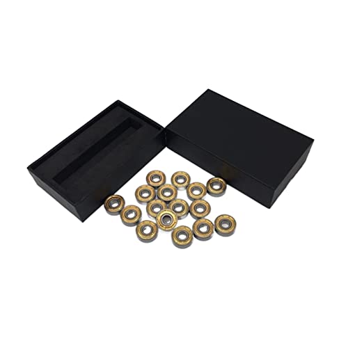 608 Bearing Professional Stainless Steel 7-Beads Inline Skates Bearings for Slalom Speed Roller ILQ-11 ABEC-11 DINGGUANGHE