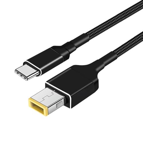 BEYEE - Cavo di ricarica USB C a Slim-Tip per laptop, 6,5 piedi, 100 W, PD per LEN0V0 Yoga T470s T470