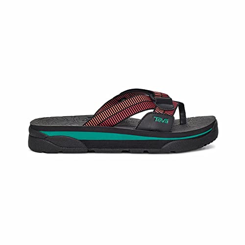 [�e�o] REVIVE 95 SLIDE(�����@�C�u 95 �X���C�h) BLACK/ROCOCCO RED 23.0CM