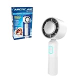 Arctic Air Cool Touch - Portable Handheld Fan, Mini USB Rechargeable, Personal Hand Fan for Cooling, Compact & Lightweight, 4-Speed Adjustable, Battery-Powered, Quiet & Perfect for Travel & Outdoor