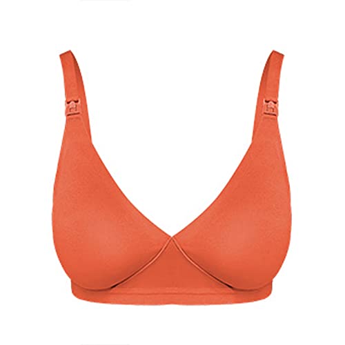 Soutien-gorge de maternité WENJUN orange pour le yoga et le bien-être quotidien