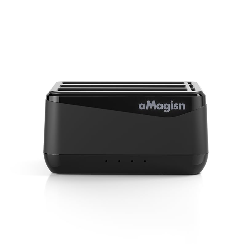 Image of Yantralay x amagisn 3 Slot Battery Charger Compatible for Insta360 X4 Camera, Charging Dock for X4 Accessories