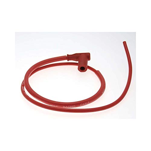 Faisceau d'allumage NGK CR5 coudé 90 cable bougie sans olive moto scooter mobylette