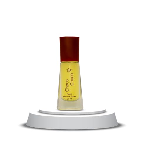 Image of HP Choco Choco Fabric Perfume Spray, 20 ml, Unisex, Sweet Chocolate and Vanilla Fragrance