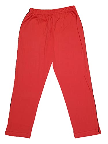 Image of indi weaves Girls Cotton Solid Capri 3 /4th Leggings (Pack of 2)
