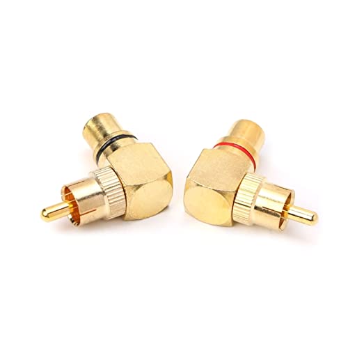 Adaptateur RCA angle droit pour optimiser l'espace derrière l'écran plat du salon - 2