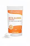 Beta-Alanin-Pulver, 1,2 kg (1200 g) – 400 Portionen (1 Jahr) – Langzeitformat – Reinheit ≥ 99 % – hohe Qualität – ohne Zusatzstoffe – ohne Aromen – Vegan – ohne Gentechnik – in Frankreich verpackt